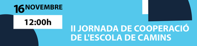 Header II Jornada de Cooperació 2022