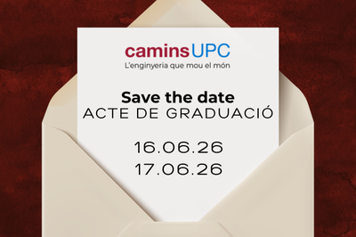 Acte de graduació 2025-2026 de l'estudiantat de Màster