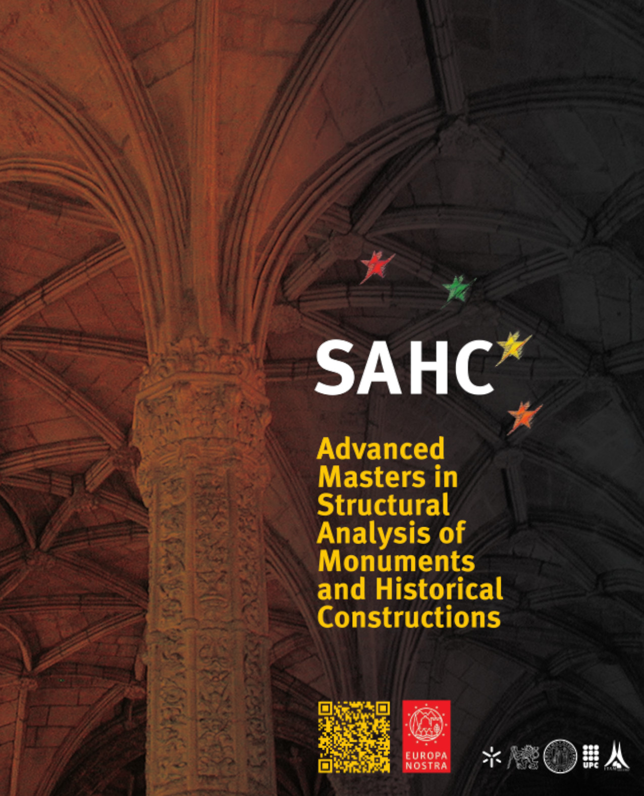 Díptic del Màster en Anàlisi Estructural de Monuments i Construccions Històriques