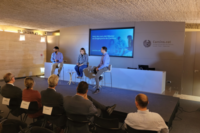 Benvinguda estudiantat Màster Camins