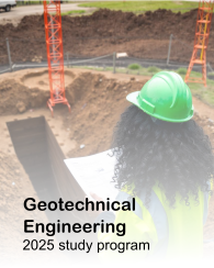 Master's Degree in Geotechnical Engineering 2025