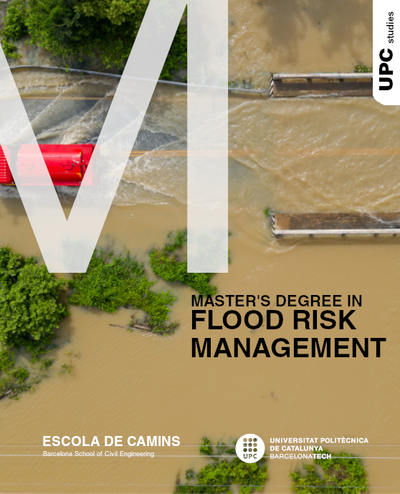 Brochure of the Master's Degree in Flood Risk Management