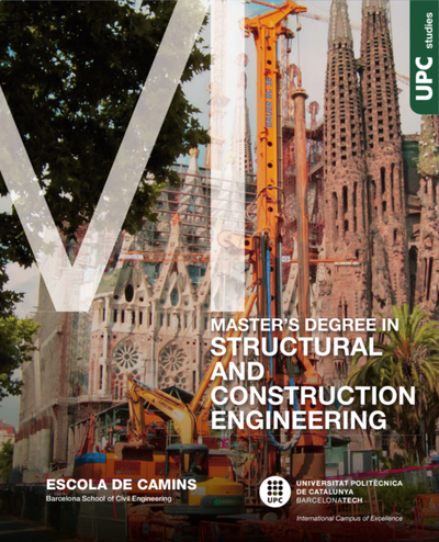 Brochure of the Master's Degree in Structural & Construction Engineering