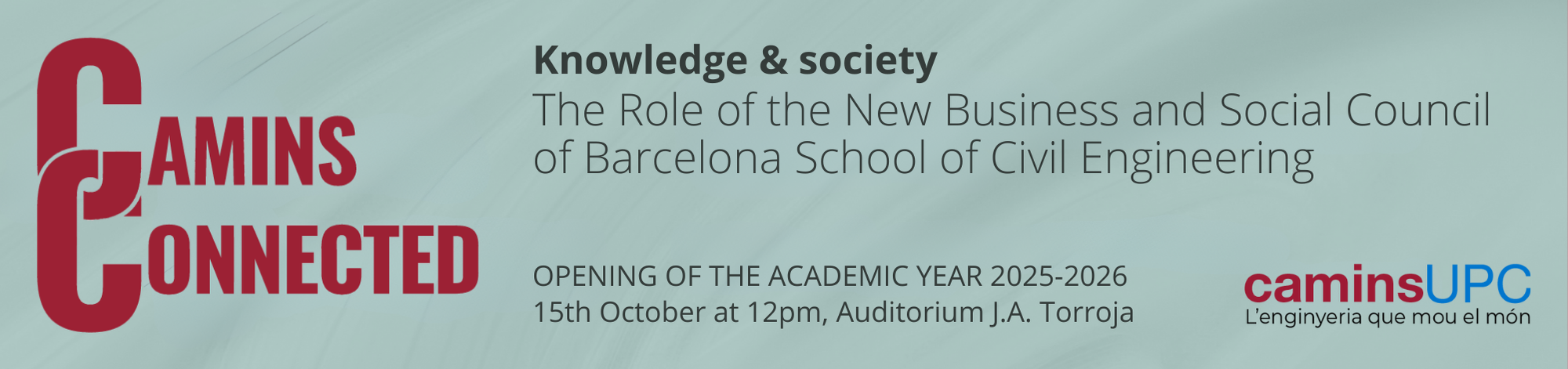 Opening of the 2025-2026 academic year